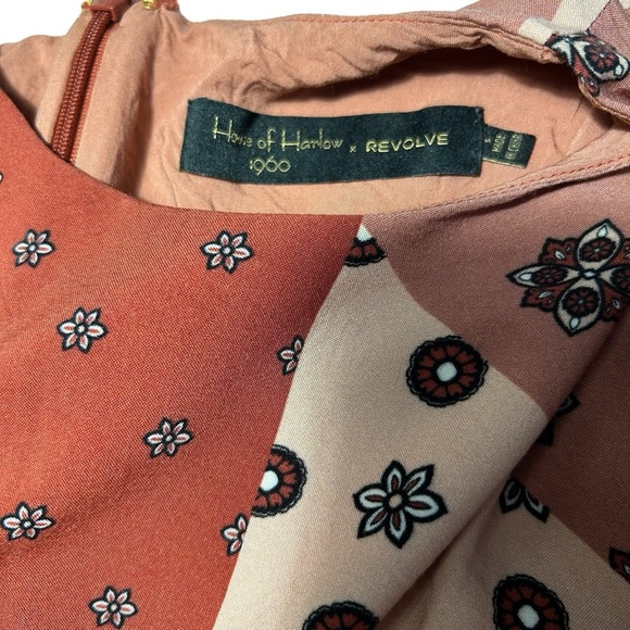 House of Harlow 1960 Revolve Short Sleeve Mini Dress Sz Small - Picture 5 of 10